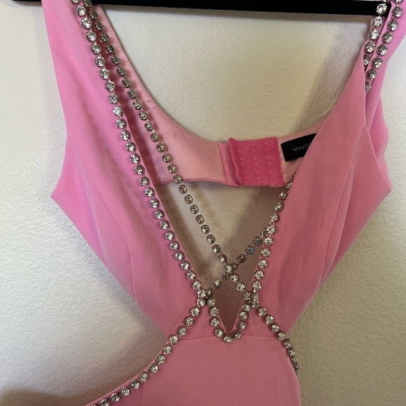 Majorelle Matteson Maxi Backless Dress in Bubblegum Pink - Picture 2 of 8